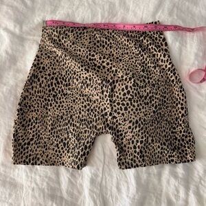 Leopard Print Women's Shorts